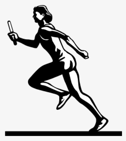 Athlete Vector Human Running - Track And Field Clipart, HD Png Download, Transparent PNG