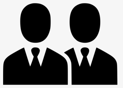 People Team Group Users Suits Community - Icon Supervision Black And White, HD Png Download, Transparent PNG