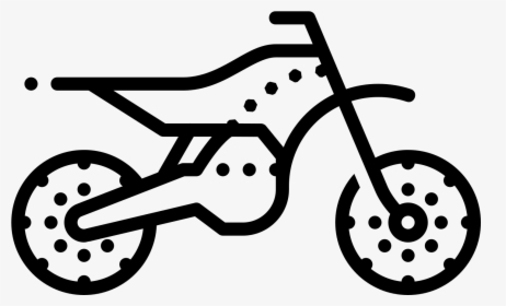 Clip Art Fast Motorcycle Offroad Driver - Dirt Bike Icon, HD Png Download, Transparent PNG