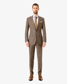 Single Breasted, Two Buttons, Notch Lapels, One Extra - Formal Attire Whole Body, HD Png Download, Transparent PNG
