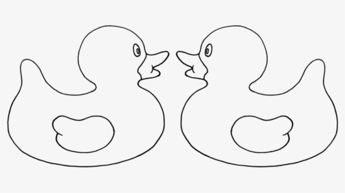 Monochrome Photography,duck,chicken - Line Art, HD Png Download, Transparent PNG