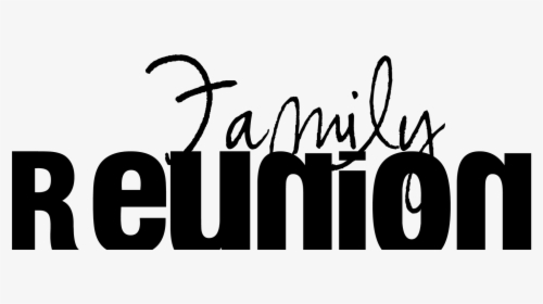 Family Reunion Black And White, HD Png Download, Transparent PNG