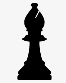 Clipart Silhouette Chess Piece Remix Bishop Alfil Chess - Bishop Chess Piece Clipart, HD Png Download, Transparent PNG