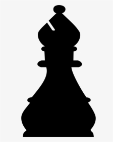 Chess Piece Bishop Queen King - King Chess Piece Icon, HD Png Download, Transparent PNG