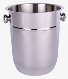 Champagne Bucket, Stainless - Stock Pot, HD Png Download, Transparent PNG