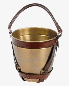 Leather Strap Ice Bucket, HD Png Download, Transparent PNG