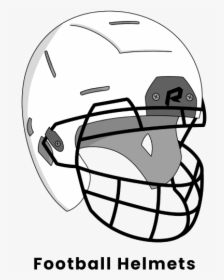 Football-helmet - Cartoon, HD Png Download, Transparent PNG