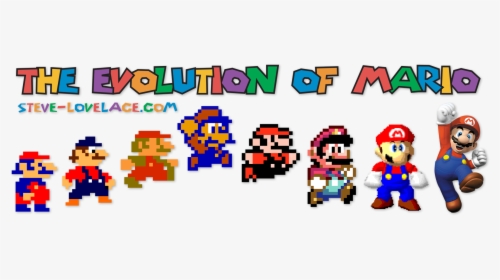 Super Mario Evolution Png, Transparent Png, Transparent PNG