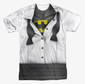 Bruce Wayne Costume Batman T-shirt - Tuxedo T Shirt, HD Png Download, Transparent PNG