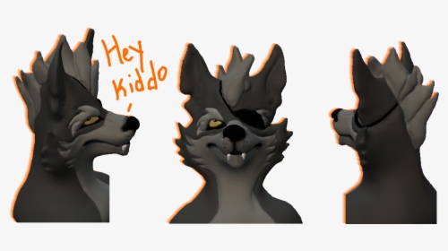 Starfox Animated Series Wolf Head Model - Star Fox Wolf Hey Kiddo, HD Png Download, Transparent PNG