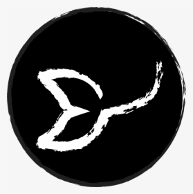 Capricorn- The Mergeaux Secondary Logo Black - Circle, HD Png Download, Transparent PNG