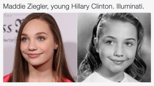 Young Hillary Clinton And Maddie, HD Png Download, Transparent PNG