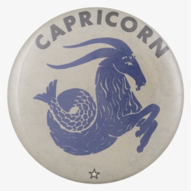 Capricorn Social Lubricators Button Museum - Badge, HD Png Download, Transparent PNG
