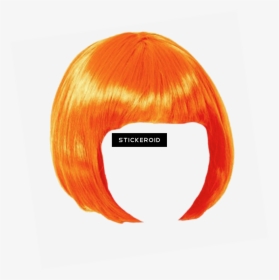 Yellow Wig Png - Red Hair, Transparent Png, Transparent PNG