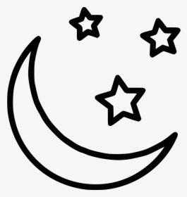 Moon And Stars Png - Number 11 Coloring Sheets, Transparent Png, Transparent PNG
