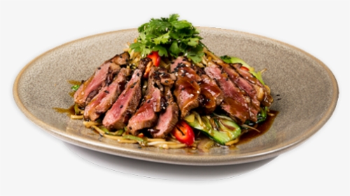 High Angle Picture Of Our Teriyaki Duck Soba Dish On, HD Png Download, Transparent PNG
