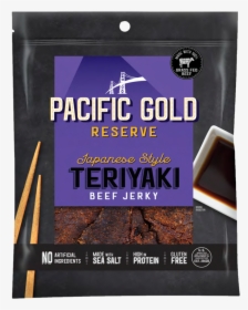 Japanese-jerky - Pacific Gold Reserve Beef Jerky, HD Png Download, Transparent PNG