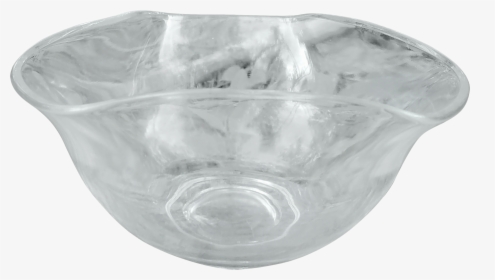 Bowl Transparent Wavy Glass - Sink, HD Png Download, Transparent PNG