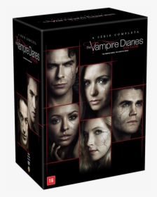 Transparent Paul Wesley Png - Vampire Diaries Dvd Box Set 1 8, Png Download, Transparent PNG