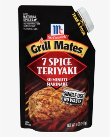 Grill Mates 7 Spice Teriyaki Single Use Marinade - Grill Mates Brown Sugar Bourbon, HD Png Download, Transparent PNG