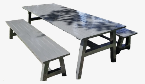 Picnic Table With Benches - Picnic Table, HD Png Download, Transparent PNG