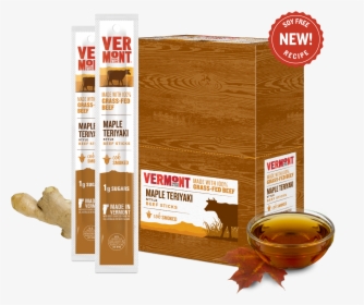Grass-fed Maple Teriyaki Beef Sticks - Vermont Smoke And Cure, HD Png Download, Transparent PNG