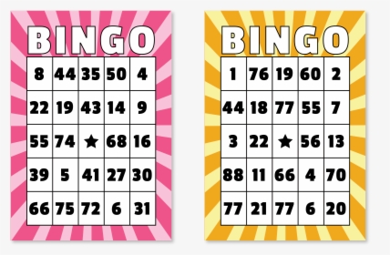Casino Bingo Cards - Bingo Cards Png, Transparent Png, Transparent PNG