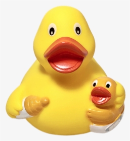 Mother Rubber Ducks In - Mother Duck Baby Duck, HD Png Download, Transparent PNG