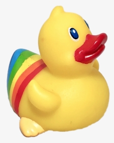 Rubber Duck Png Transparent Image - Duck Rainbow, Png Download, Transparent PNG