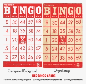 Bingo Cards Clipart, HD Png Download, Transparent PNG