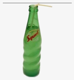 Soda With Straw Png Glass Bottle, Transparent Png, Transparent PNG
