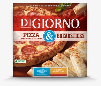 Digiorno Pepperoni Pizza And Breadsticks, HD Png Download, Transparent PNG
