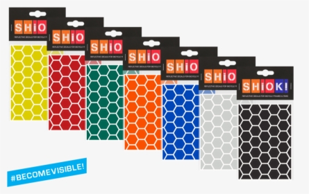 Shiok Honeycomb Reflective Frame Sticker, HD Png Download, Transparent PNG