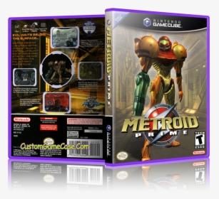 Metroid Prime Front Cover - Metroid Gamecube Cover, HD Png Download, Transparent PNG