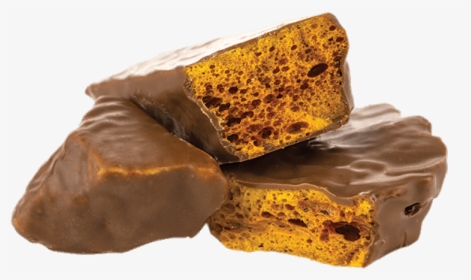 Honeycomb Covered In Chocolate - Chocolate Honeycomb, HD Png Download, Transparent PNG