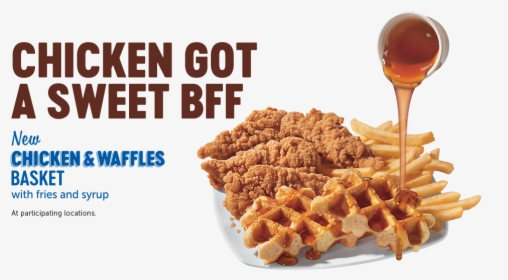 Chicken Got A Sweet Bff - Dairy Queen Chicken And Waffles, HD Png Download, Transparent PNG