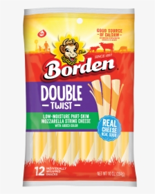 Borden String Cheese Double Twist, HD Png Download, Transparent PNG