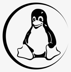 Linux Tux Logo Png Transparent - Linux Vector, Png Download, Transparent PNG