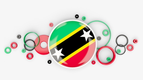 Download Flag Icon Of Saint Kitts And Nevis At Png - Background Pakistan Png Flag, Transparent Png, Transparent PNG