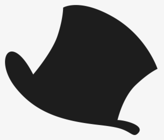Movember Top Hat Png Clipart Image - Top Hat Silhouette Vector, Transparent Png, Transparent PNG