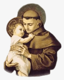 Saint Anthony - St Anthony Of Padua, HD Png Download, Transparent PNG