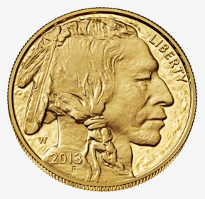 American Gold Buffalo Coin 1 4 Oz, HD Png Download, Transparent PNG