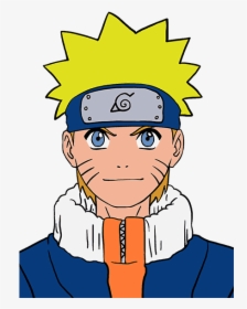 How To Draw Naruto - Easy Naruto Drawing, HD Png Download, Transparent PNG