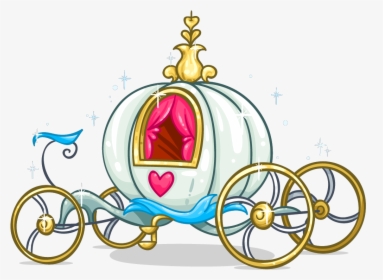 Ftestickers Disney Cinderellacoach Stagecoac - Cinderella Carriage Clipart, HD Png Download, Transparent PNG