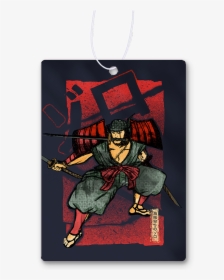 Traditional Samurai Zoro Air Freshener - Cartoon, HD Png Download, Transparent PNG