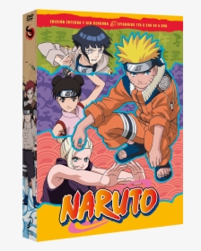 Box 8 Naruto Dvd - Naruto, HD Png Download, Transparent PNG