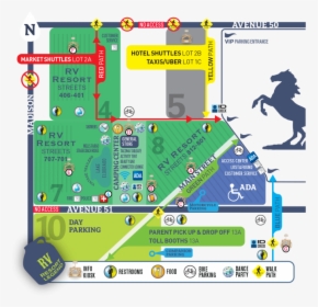 Stagecoach Rv Resort Map, HD Png Download, Transparent PNG
