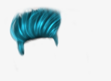 Transparent Blue Hair Png, Png Download, Transparent PNG