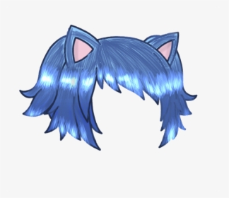 Shaded Gacha Life Hair Transparent