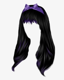 Women Hair Png Image - Goth Hair Clip Art, Transparent Png, Transparent PNG